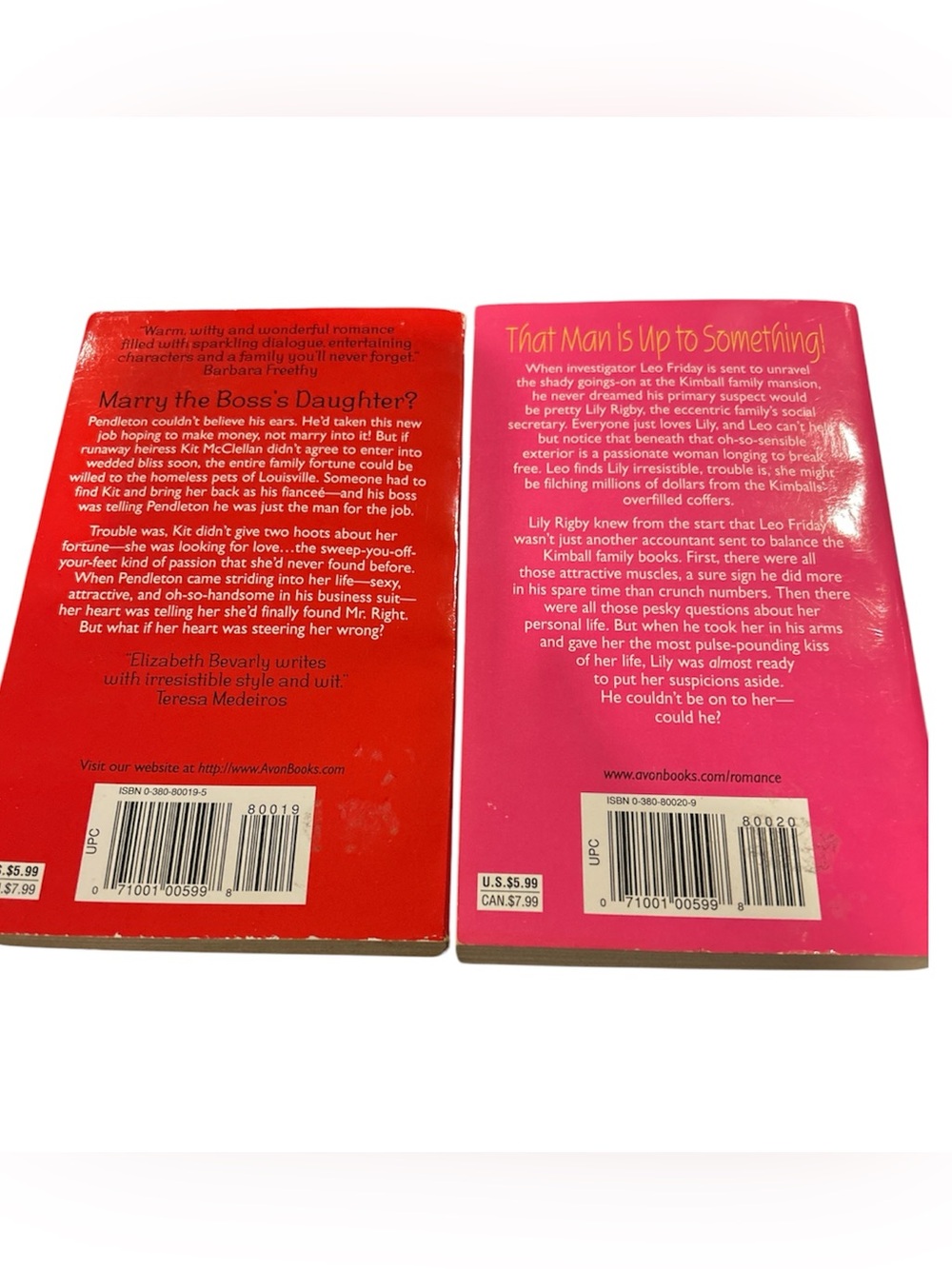 Elizabeth Bevarly Paperback Romance Duo - - Picture 2 of 2